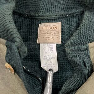 Filson vintage wool sweater